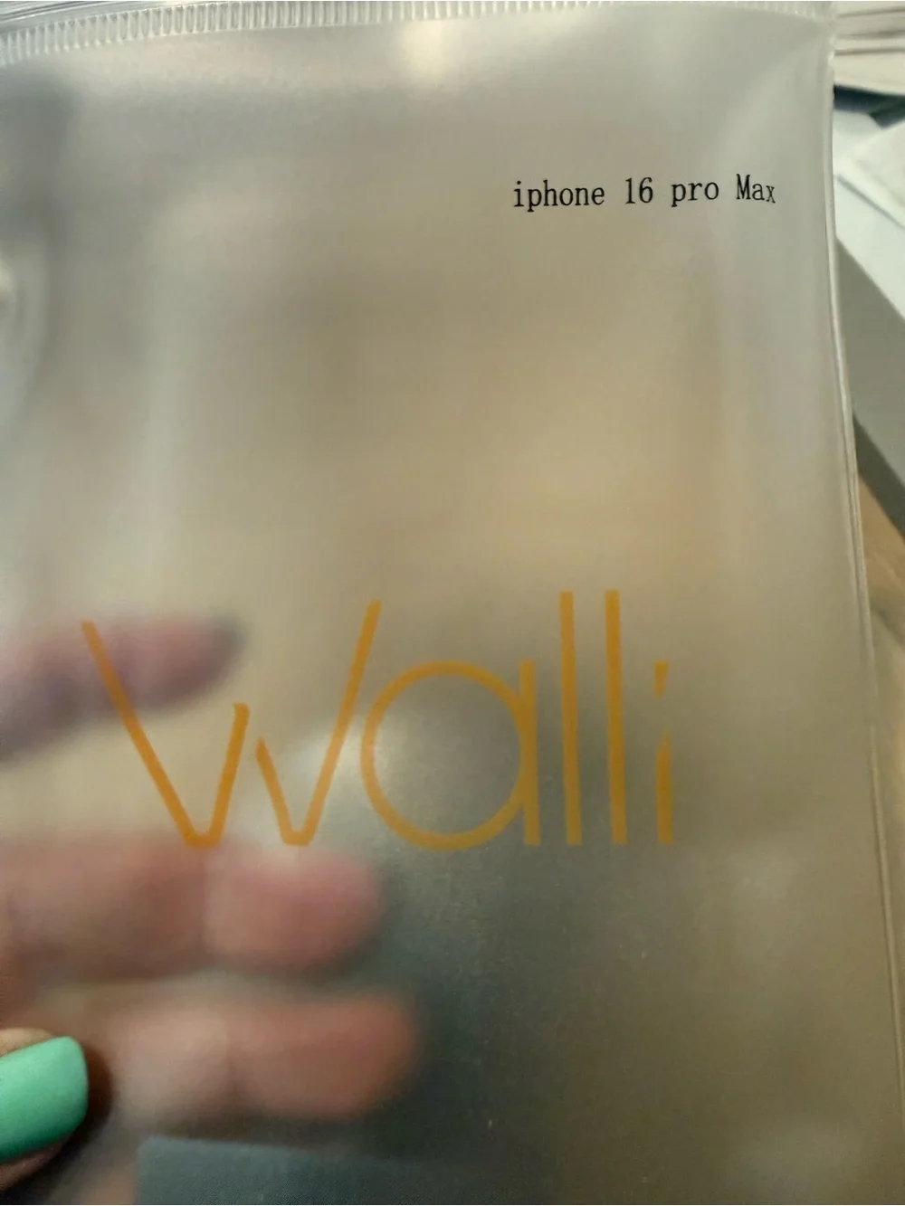Walli Black Star Print Phone Case with Hand Strap